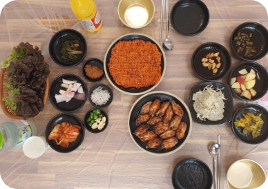 팔팔식당 한상차림